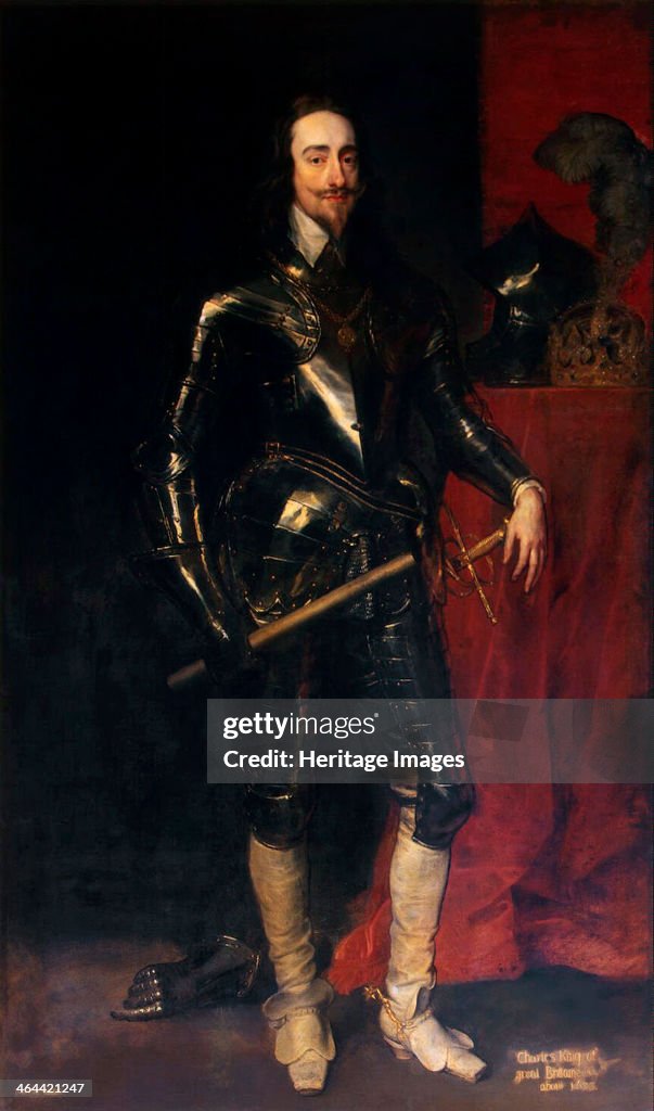 Portrait of King Charles I of England, Scotland and Ireland (1600-1649), 1638. Artist: Anthony van Dyck