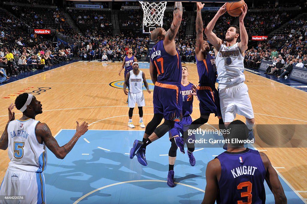 Phoenix Suns v Denver Nuggets