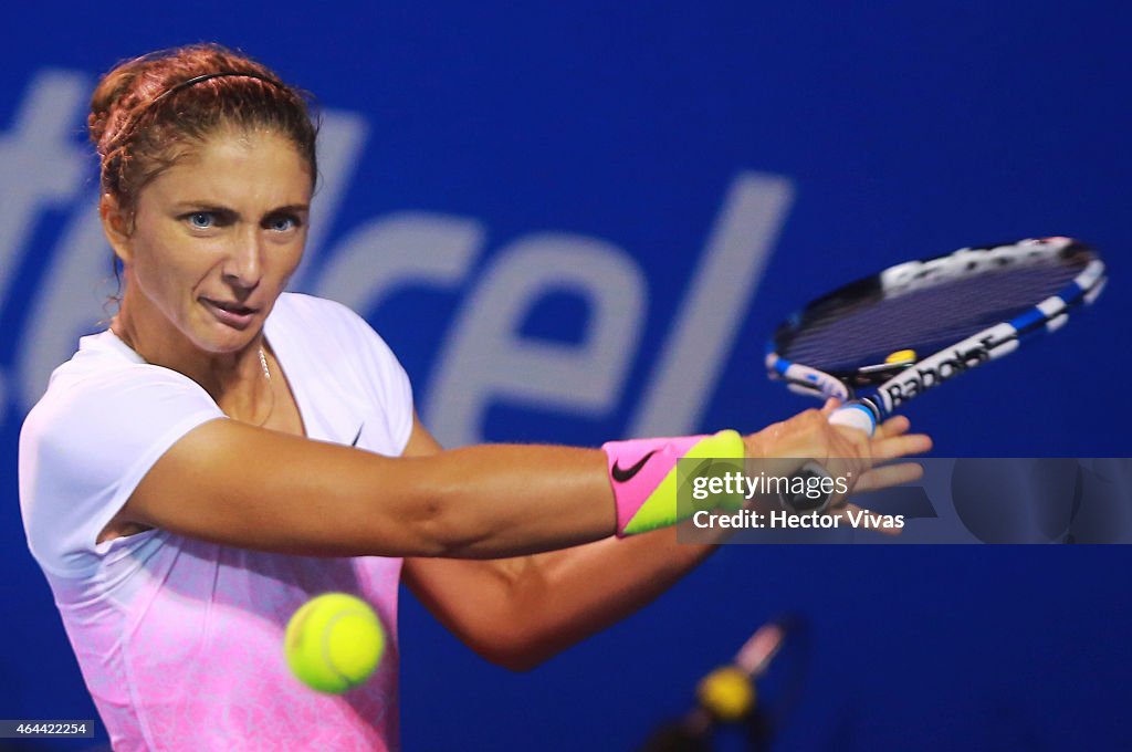 Telcel Mexican Open 2015 - Sara Errani v Monica Puig