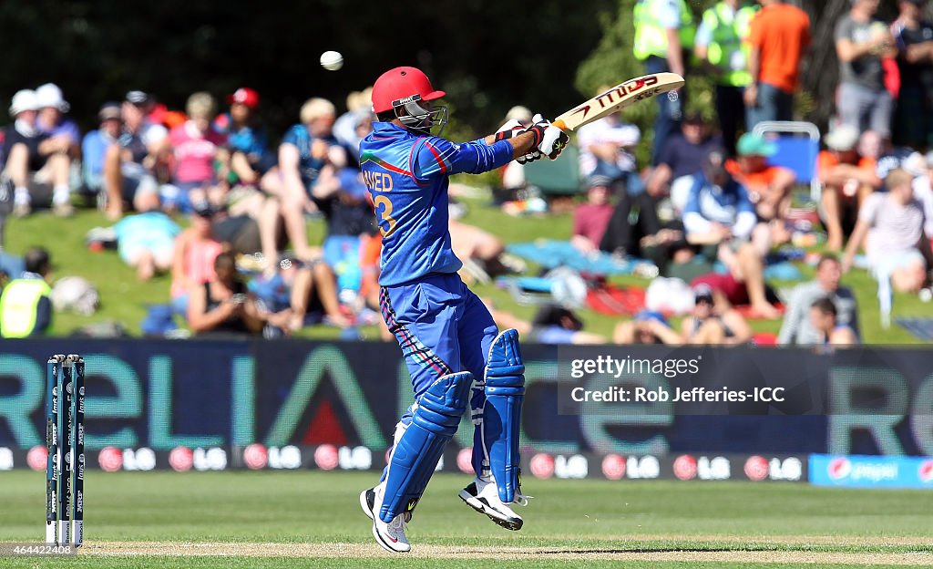 Afghanistan v Scotland - 2015 ICC Cricket World Cup