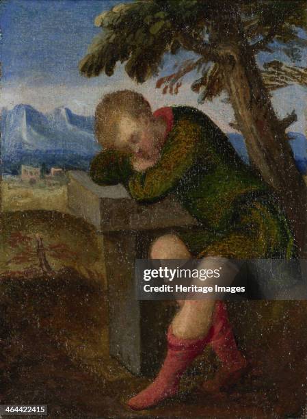 The Labours of the Months: August, c. 1580. Found in the collection of the National Gallery, London.