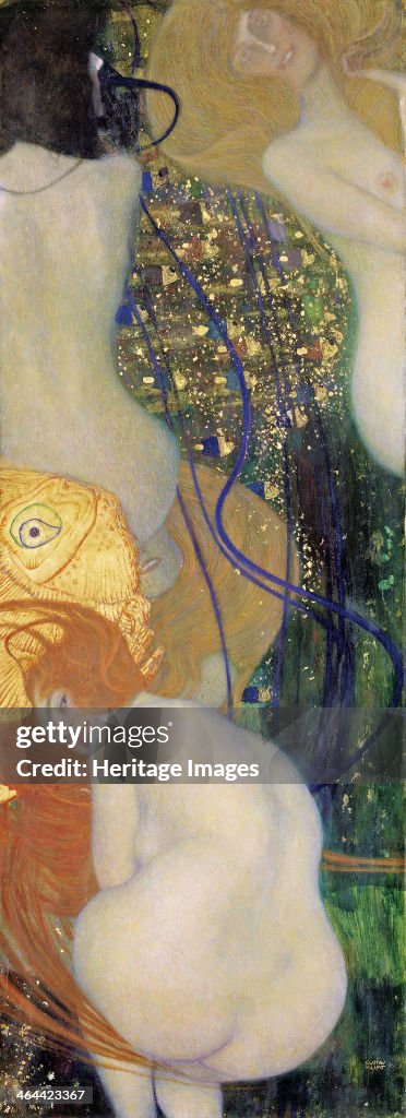 Goldfish, 1901-1902. Artist: Klimt, Gustav (1862-1918)