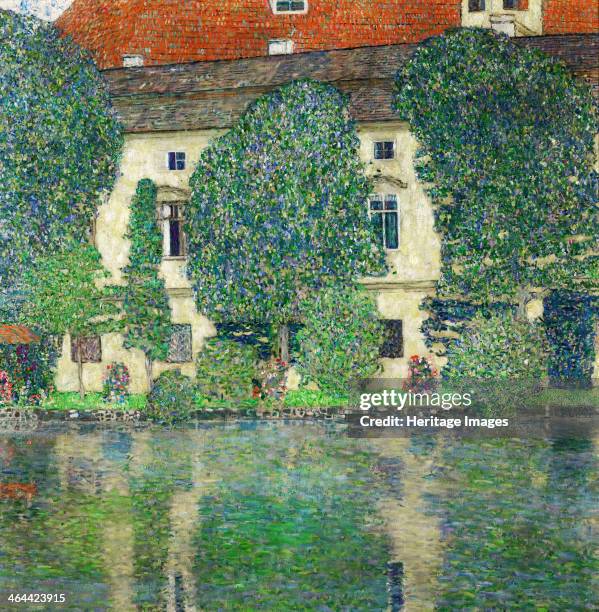 Schloss Kammer on Lake Attersee III, 1910. Found in the collection of the Österreichische Galerie Belvedere, Vienna.