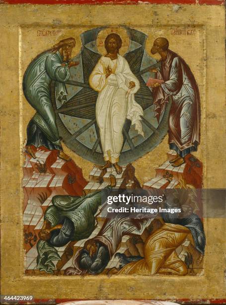 The Transfiguration of Jesus, 1497. Found in the collection of the State Open-air Museum Kirillo-Belozersky Monastery.