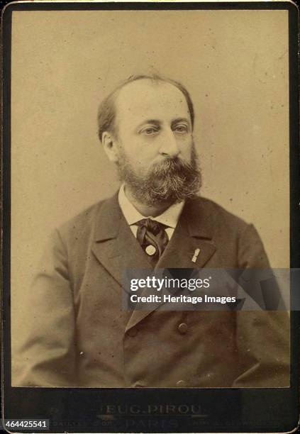 Camille Saint-Saens, French composer, conductor, organist and pianist, late 19th century. Saint-Saens' best known works include The Carnival of the...