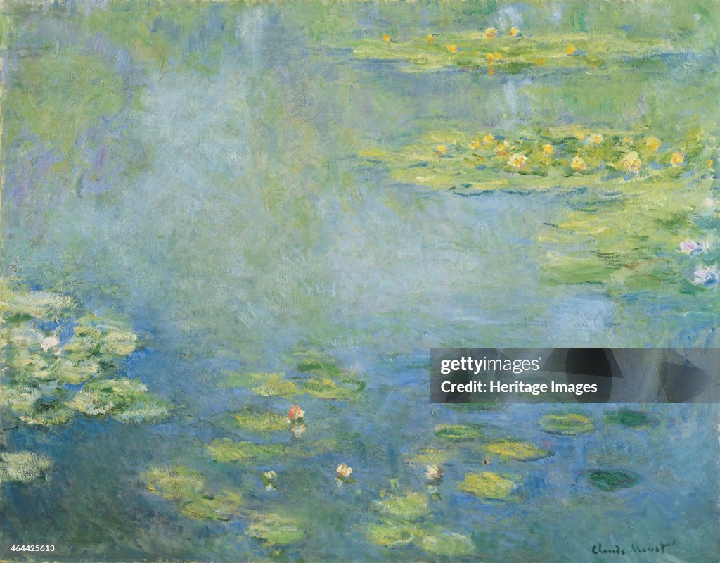 Water Lilies, c. 1906. Artist: Monet, Claude (1840-1926)