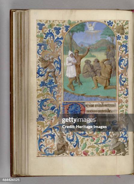 The Annunciation to the Shepherds , 1450-1499. Found in the collection of the The Morgan Library & Museum, New York.