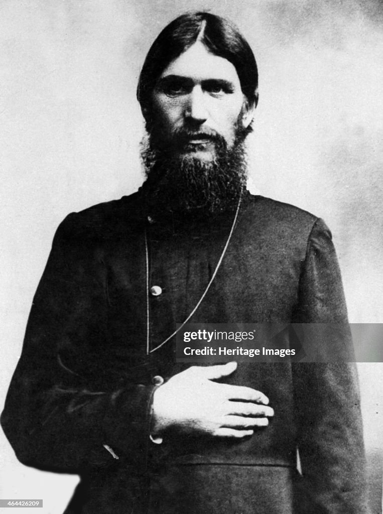 Grigori Yefimovich Rasputin (1869-1916). Artist: Anonymous