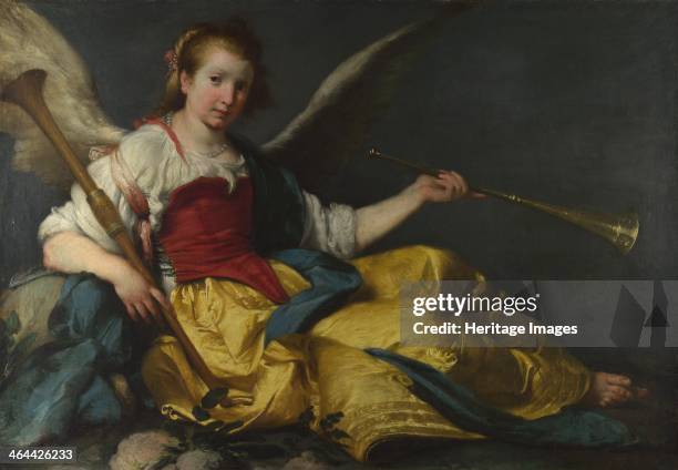 Personification of Fame, c. 1635. Found in the collection of the National Gallery, London.