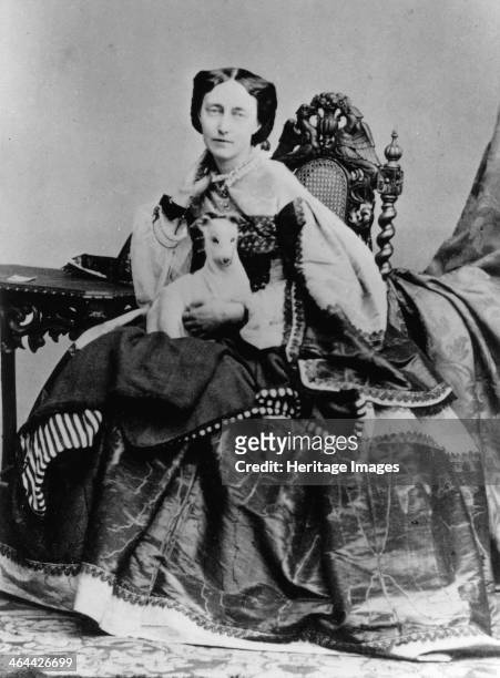 Olga Nikolaevna, Queen of Württemberg, c1860-c1867. Grand Duchess Olga Nikolaevna was the second daughter of Tsar Nicholas I and Alexandra...