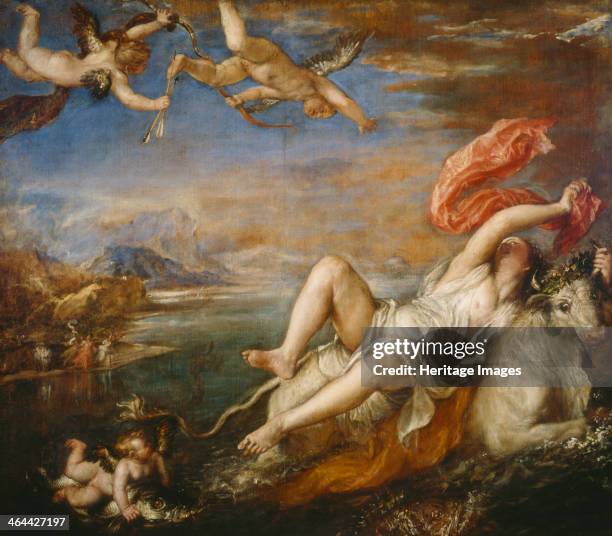 The Rape of Europa, 1560-1561. Found in the collection of the Isabella Stewart Gardner Museum, Boston.