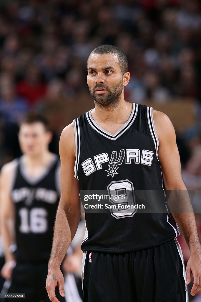 San Antonio Spurs v Portland Trail Blazers