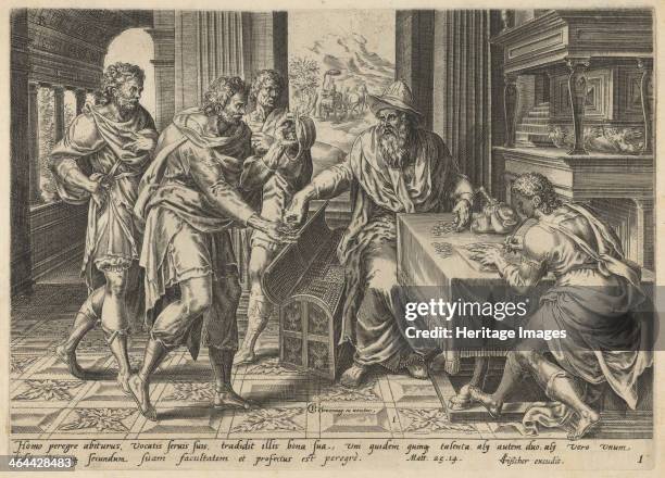 The Parable of the Talents. From a private collection.