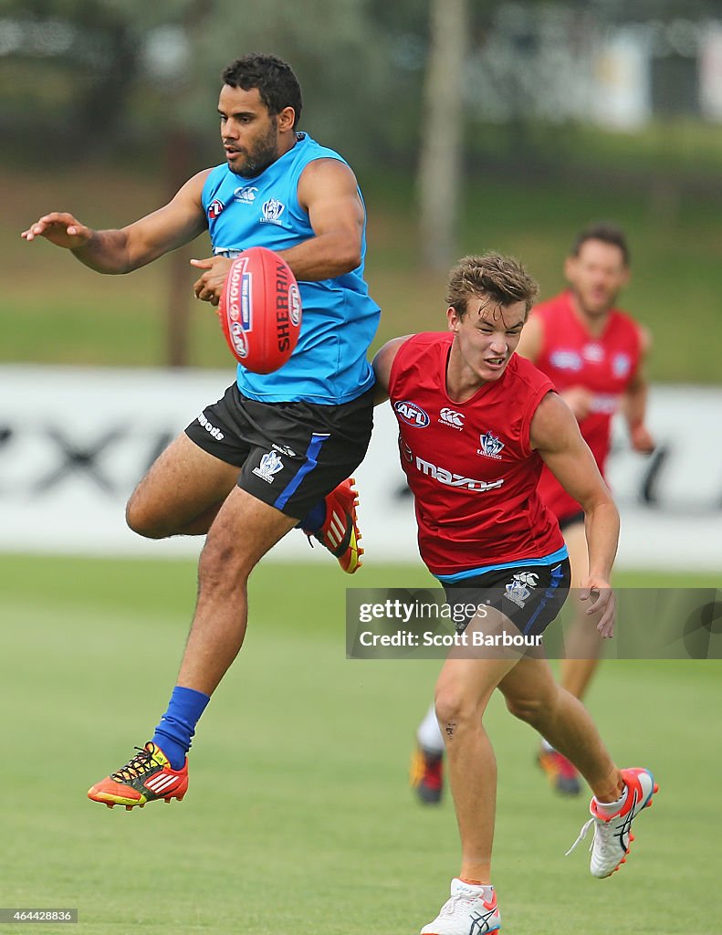 North Melbourne Kangaroos Media & Training Session