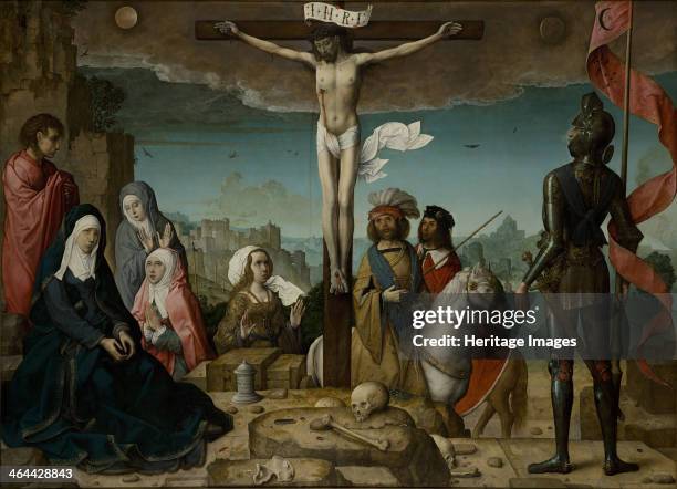 The Crucifixion, 1509. Found in the collection of the Museo del Prado, Madrid.