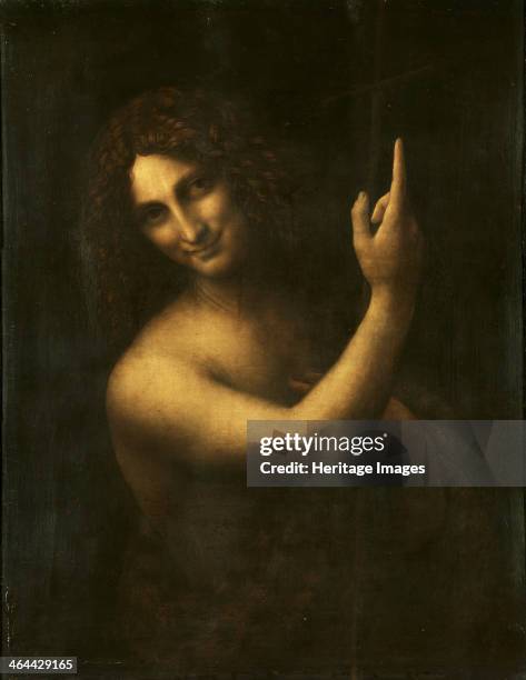 Saint John the Baptist, 1513-1516. Found in the collection of the Louvre, Paris.
