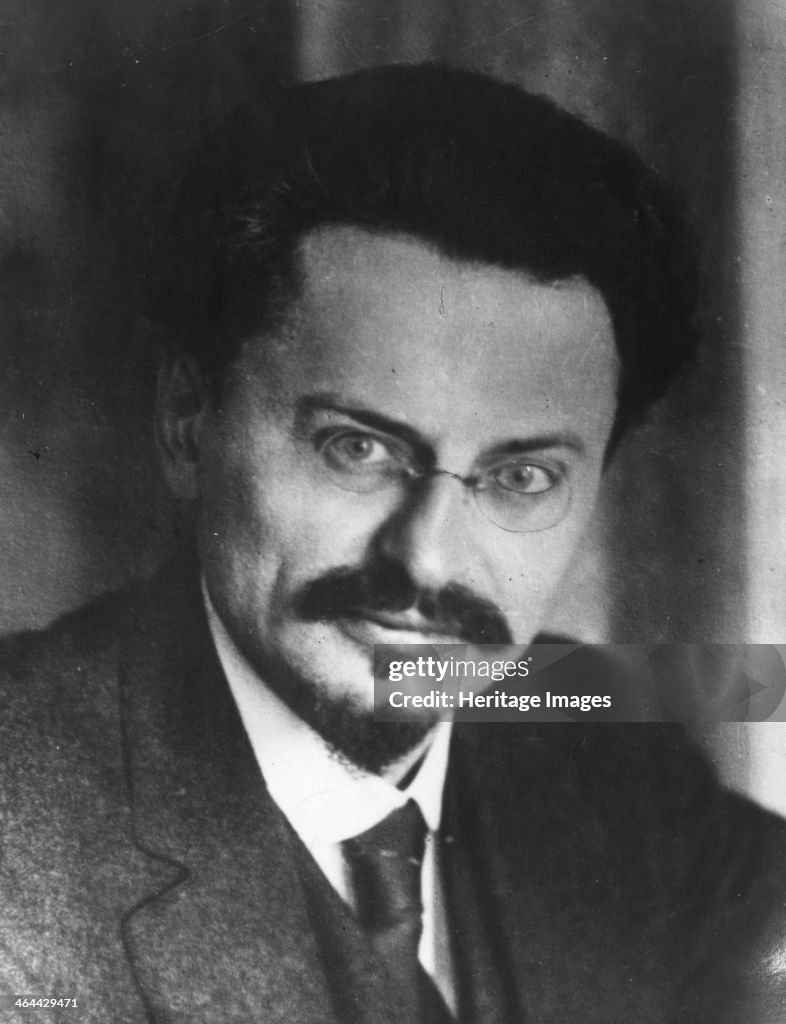 Leon Trotsky. Artist: Anonymous