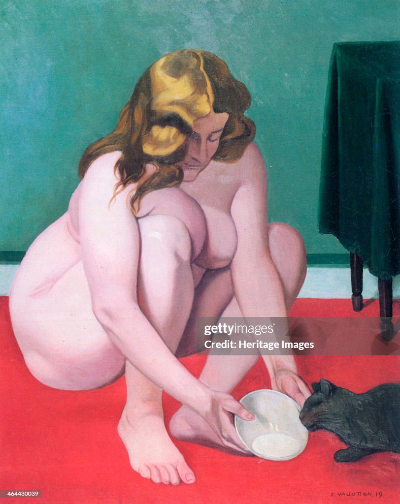 Woman with a Cat', 1919.