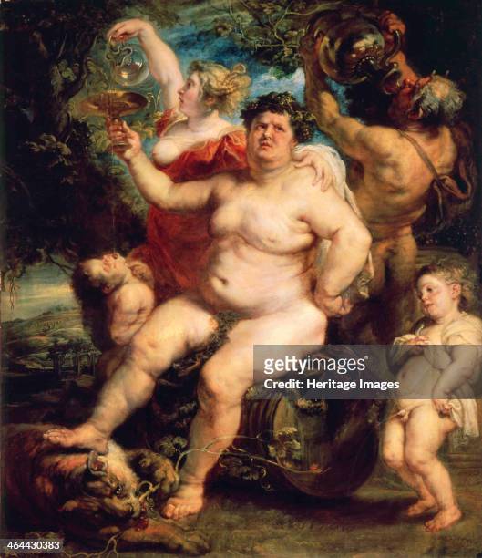 'Bacchus', 1638-1640. Found in the collection of the State Hermitage, St Petersburg.
