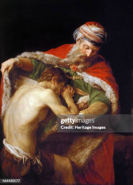 Return of the Prodigal Son, 1773. Found in the collection of the Art History Museum, Vienne.