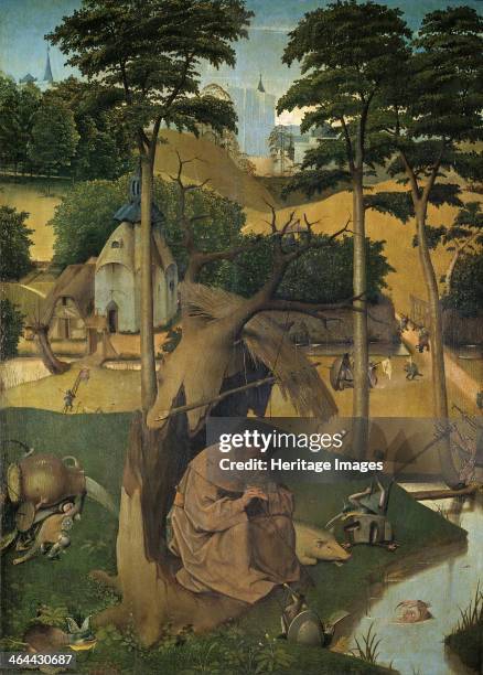 The Temptation of Saint Anthony, c. 1490. Found in the collection of the Museo del Prado, Madrid.