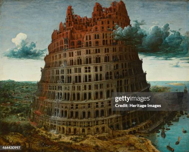 The Tower of Babel, c. 1565. Found in the collection of the Museum Boijmans Van Beuningen, Rotterdam.