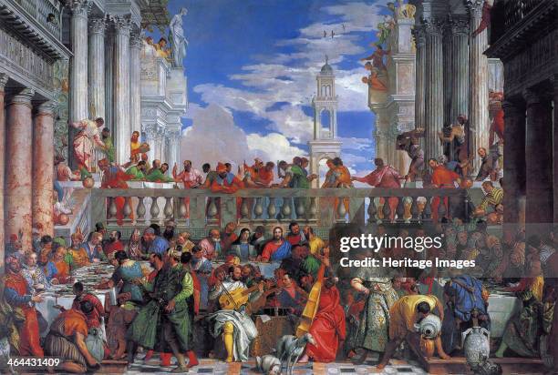 The Wedding Feast at Cana, 1563. Found in the collection of the Louvre, Paris.