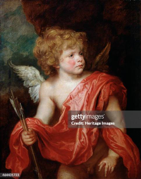 'Cupid', early 17th century. Dyck, Sir Anthonis, van . Found in the collection of the State A. Pushkin Museum of Fine Arts, Moscow.