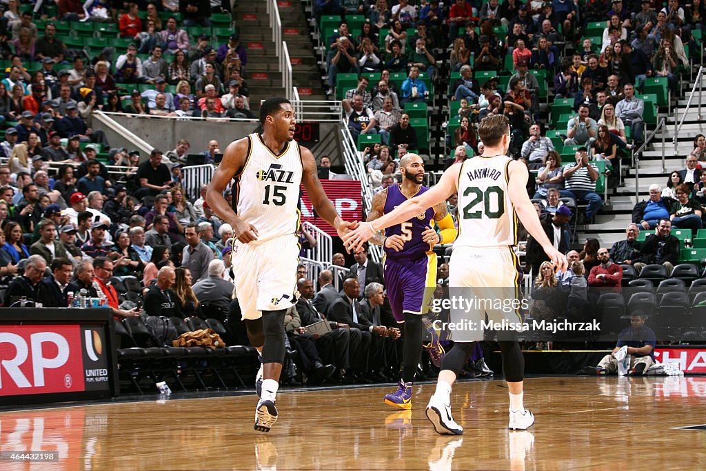 Los Angeles Lakers v Utah Jazz