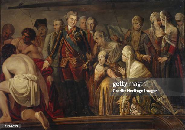 Count Alexey Grigoryevich Orlov after the Victory of Chesma, Second Half of the 18th cen.. Found in the collection of the State Tretyakov Gallery,...