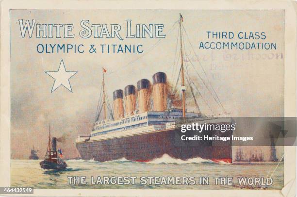 White Star Line. Titanic & Olympic, c. 1910. From a private collection.