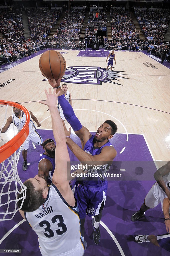 Memphis Grizzlies v Sacramento Kings