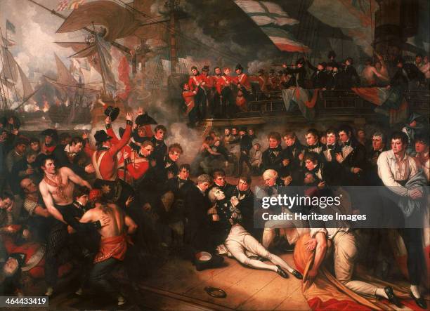 The Death of Nelson, 1806. Found in the collection of the Walker Art Gallery.