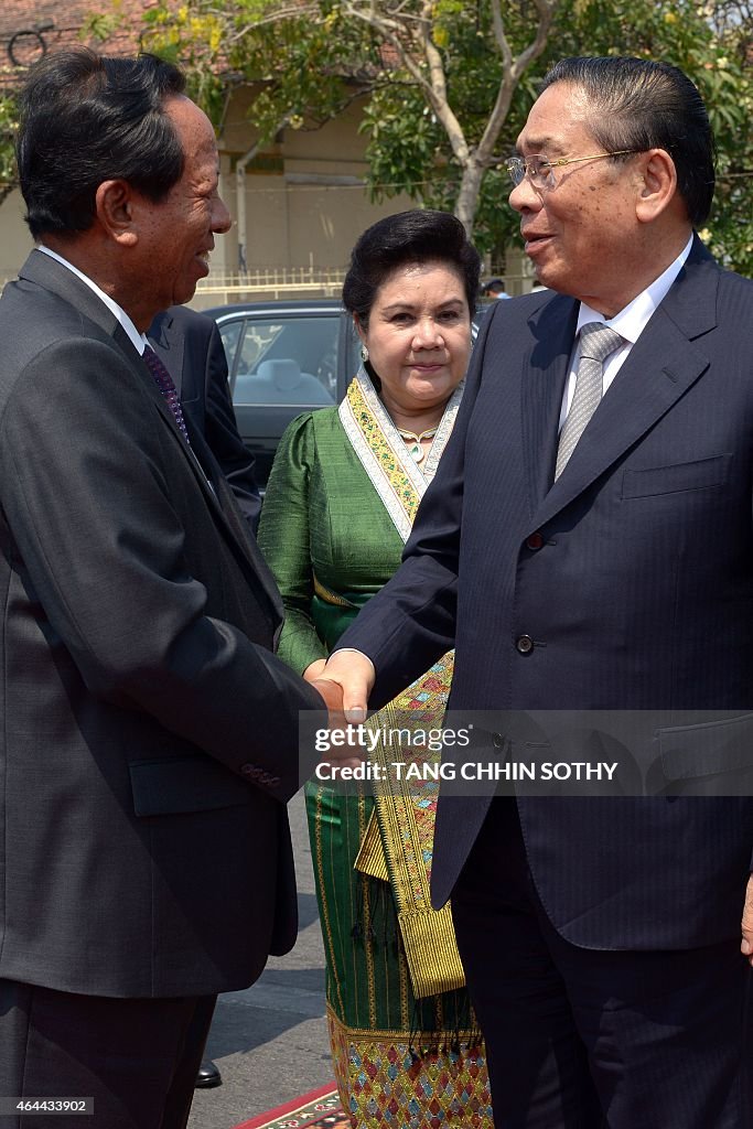 CAMBODIA-LAOS-DIPLOMACY