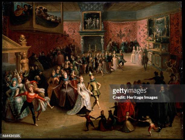 'The Wedding Ball', 1604. Found in the collection of the State A Pushkin Museum of Fine Arts, Moscow.