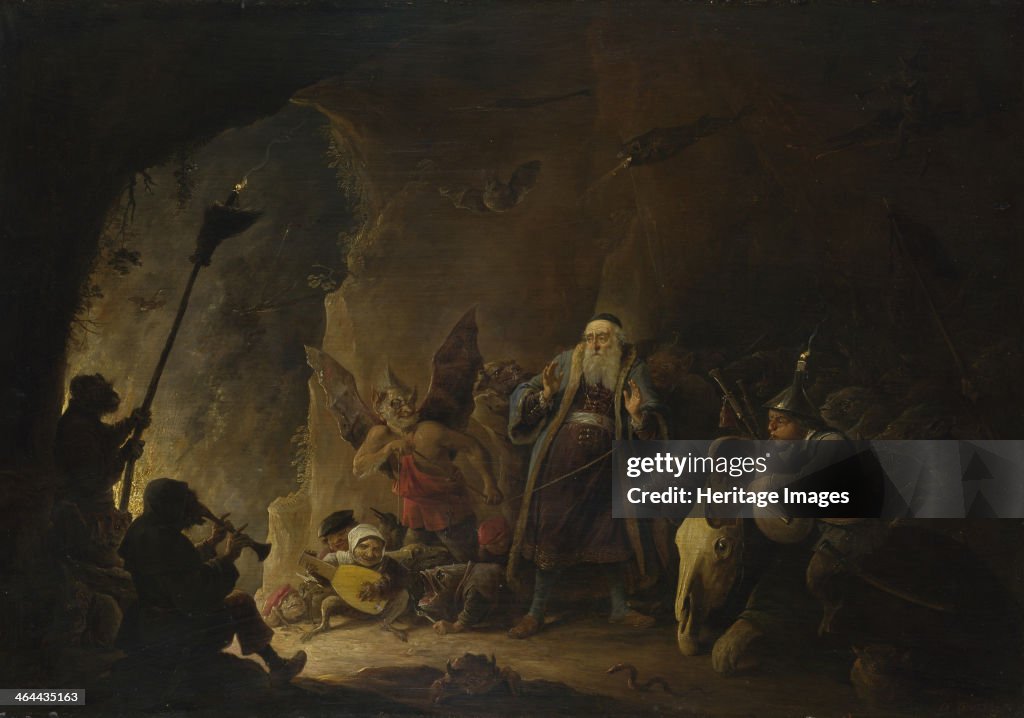 The Rich Man being led to Hell, c. 1647-1648. Artist: Teniers, David, the Younger (1610-1690)