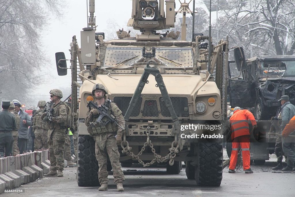 Suicide attack targets Turkish vehicle in Kabul