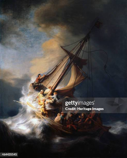 Christ in the Storm on the Lake of Galilee, 1633. Found in the collection of the Isabella Stewart Gardner Museum, Boston.