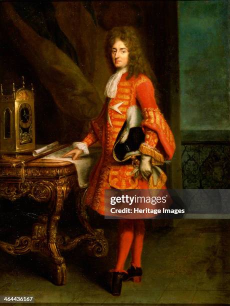 'Portrait of a Knight of the Order of Malta', c1690-1750. Tournieres, Robert . Found in the collection of the State A. Pushkin Museum of Fine Arts,...