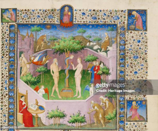 The Story of Adam and Eve, ca 1413-1415. Found in the collection of the J. Paul Getty Museum, Los Angeles.