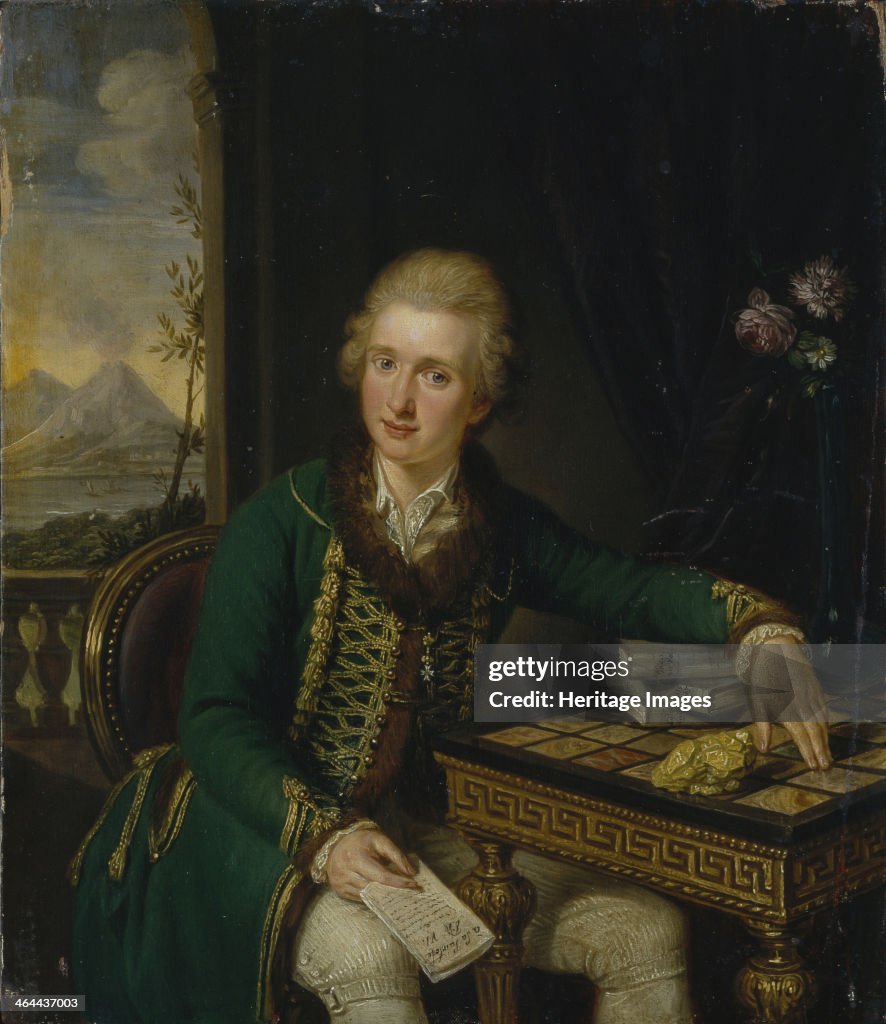 Portrait of Count Michael Johann von der Borch . Found in the... News