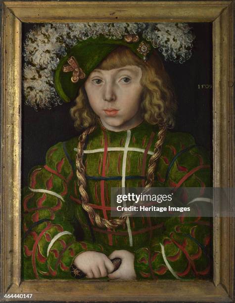 John Frederick I, Elector of Saxony , 1509. Found in the collection of the National Gallery, London.