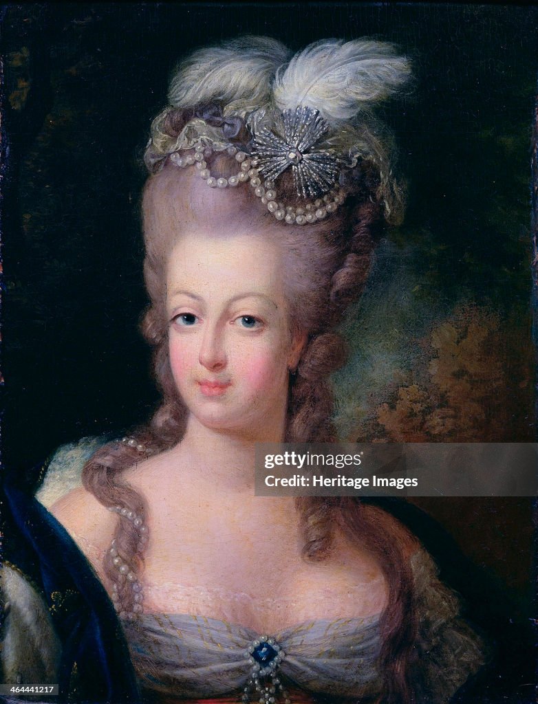 'Portrait of Queen Marie Antoinette of France', 1775. Artist: Jean-Baptiste André Gautier d'Agoty