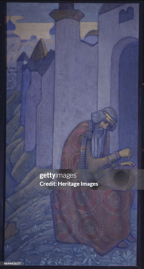 Boyan, 1910. Artist: Roerich, Nicholas (1874-1947)