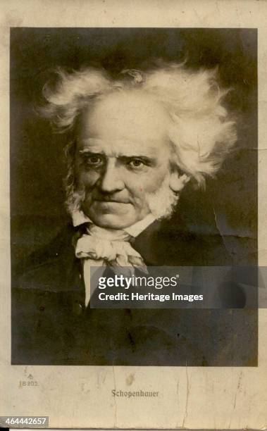 Portrait of Arthur Schopenhauer .