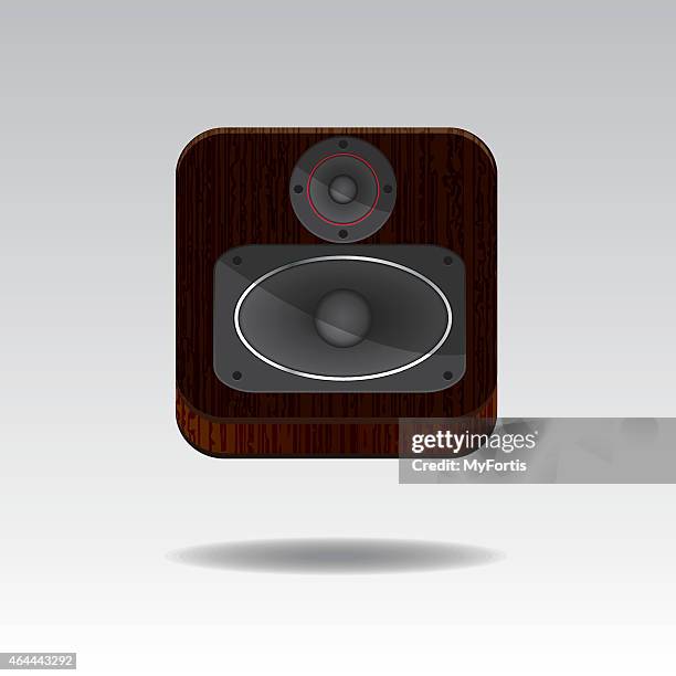 3d speaker button - jazz background stock illustrations