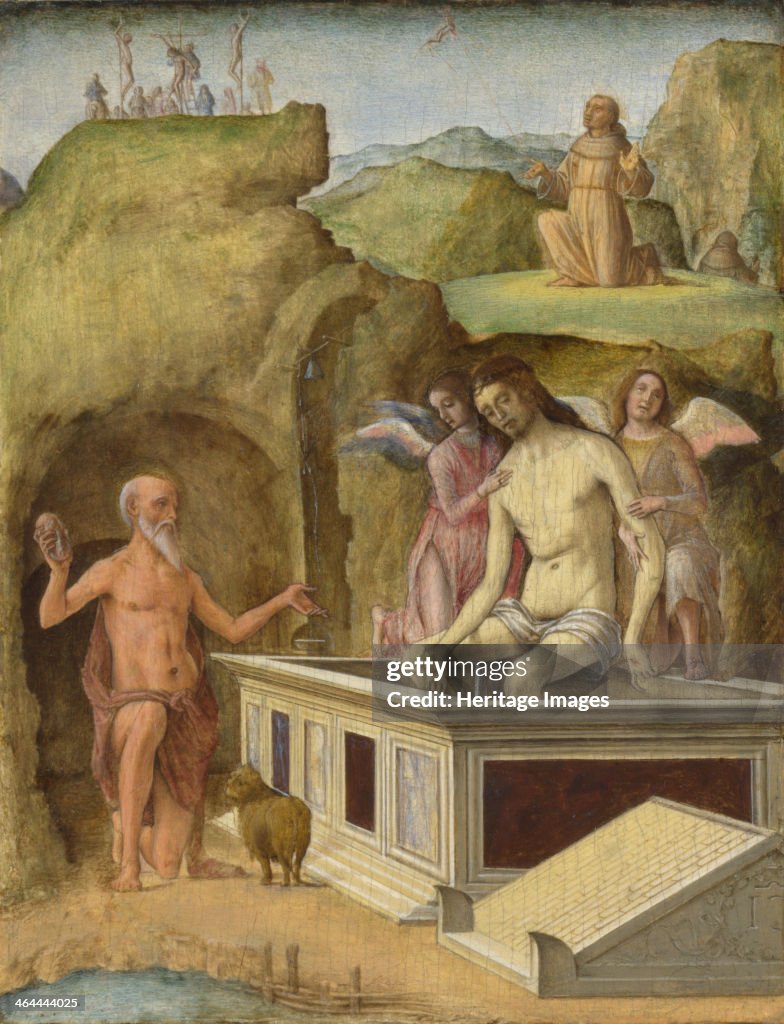 The Dead Christ, c. 1490. Artist: De' Roberti, Ercole (c. 1450-1496)