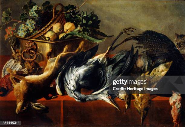 'Still Life with an Ebony Chest', 17th century. Found in the collection of the State Art Museum, Tula, Russia.