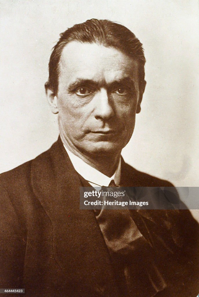 Rudolf Steiner, Austrian philosopher, social thinker and esotericist, 1916.