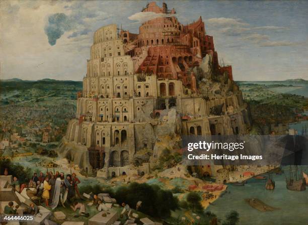 The Tower of Babel, 1563. Found in the collection of the Art History Museum, Vienne.